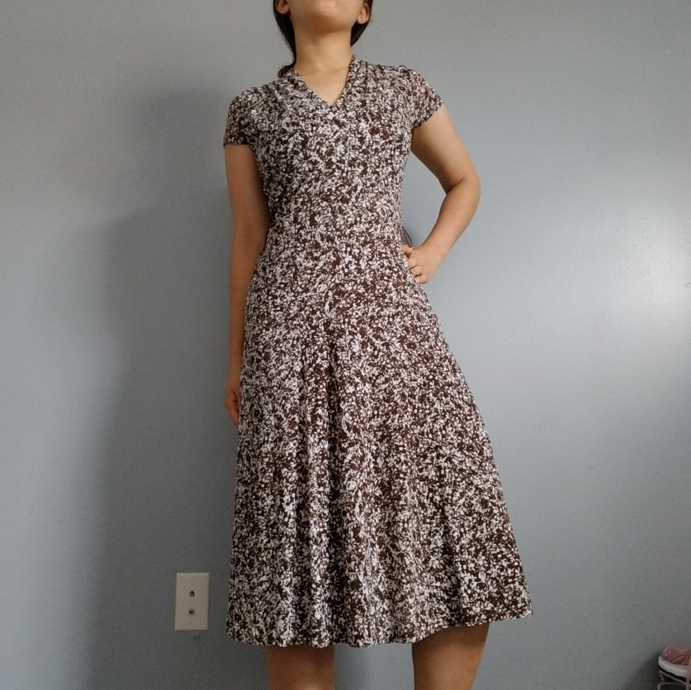 Jones New York Floral Midi Dress